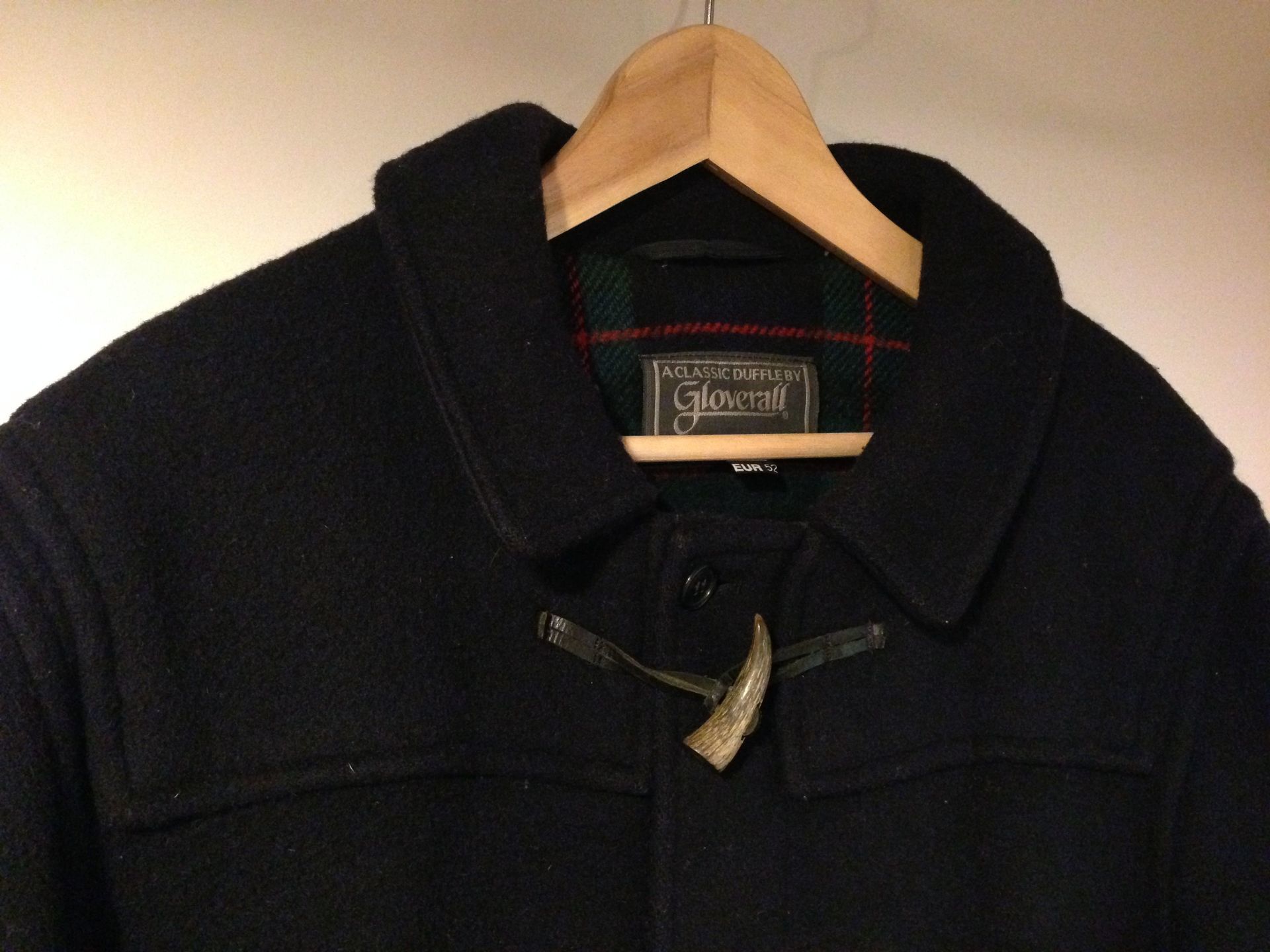 フード無し Gloverall ダッフルコート Burike